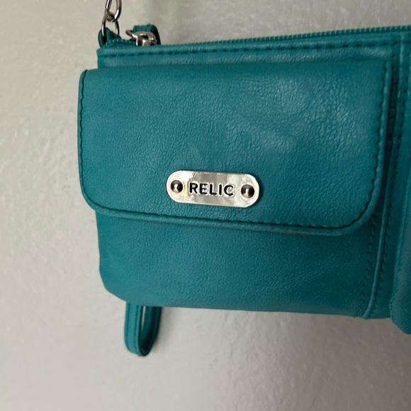Relic Teal Mini Crossbody Bag - Picture 4 of 9
